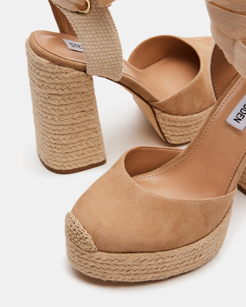 LUVLEY TAN SUEDE