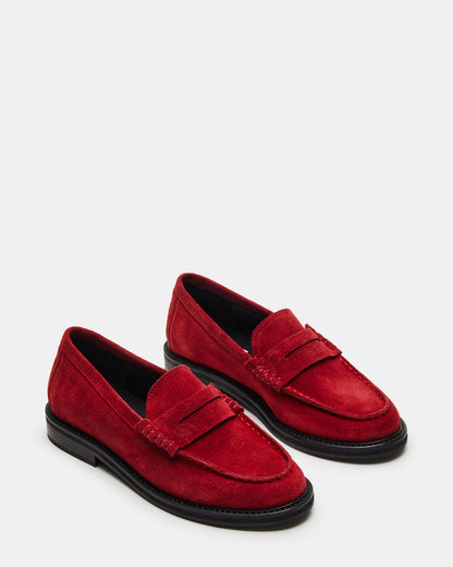 MADISON RED SUEDE