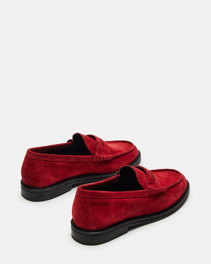 MADISON RED SUEDE