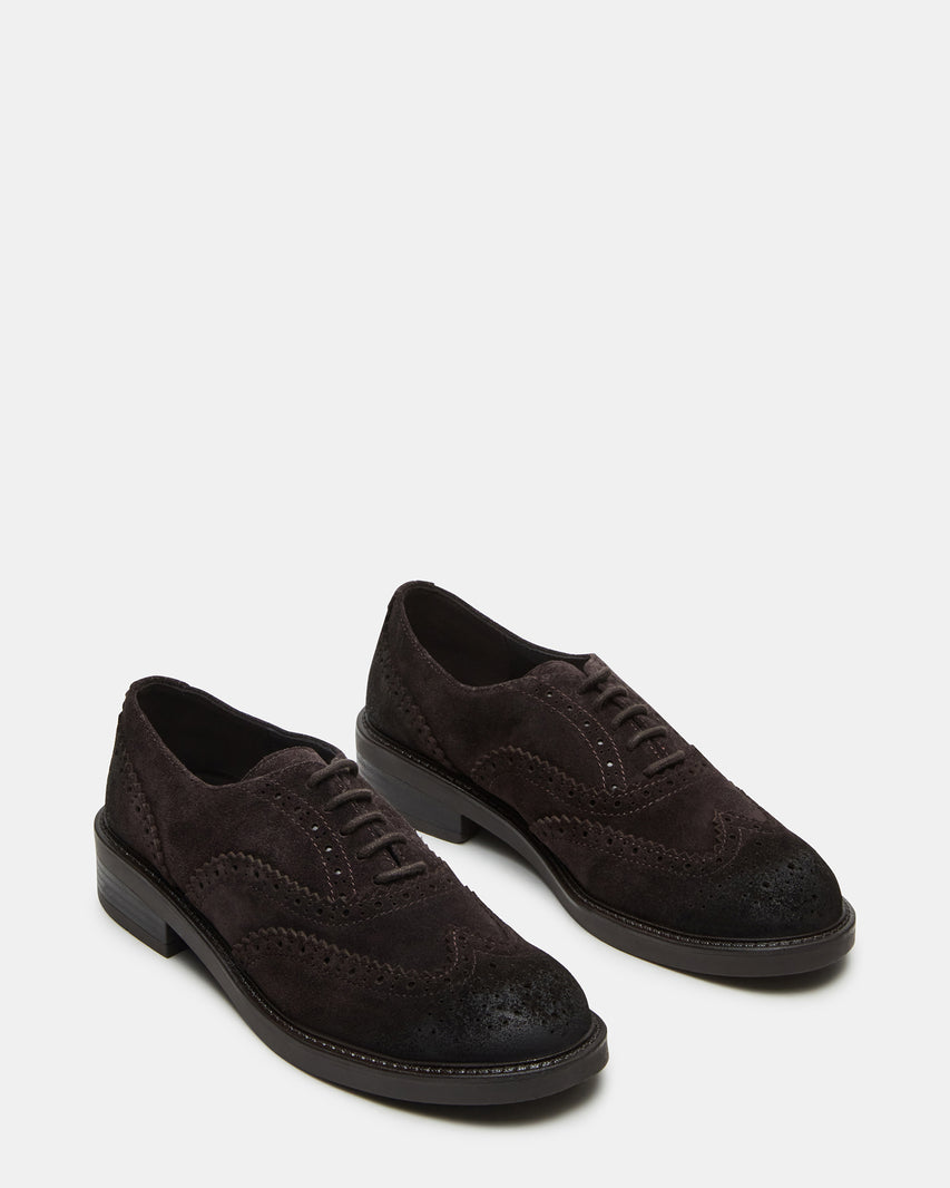 MALIN CHOCOLATE BROWN SUEDE