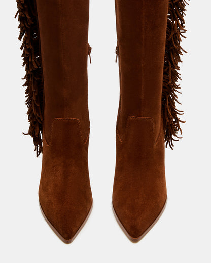 MANES CHESTNUT SUEDE