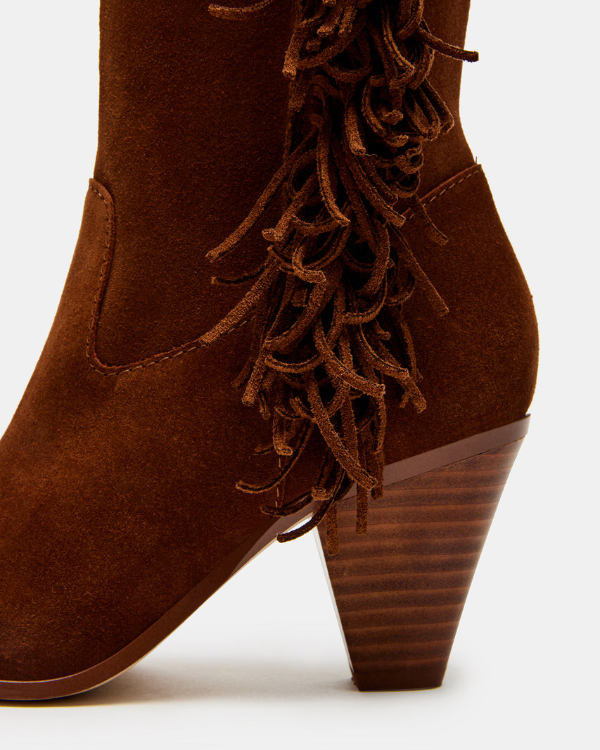 MANES CHESTNUT SUEDE