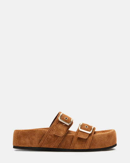 MARCINE CHESTNUT SUEDE