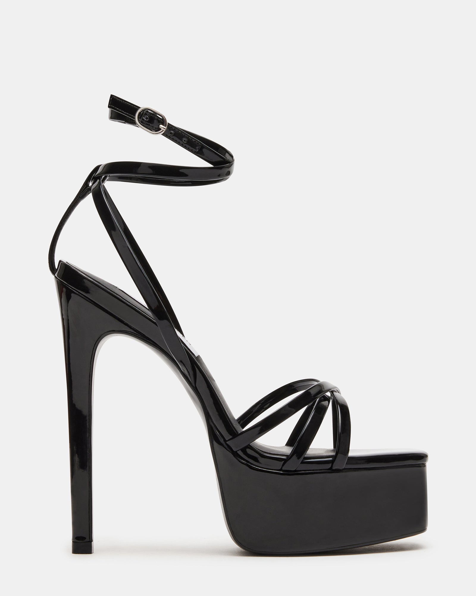 Pleaser - DELIGHT Black Strappy 6” Platform Heels sz 9 | eBay