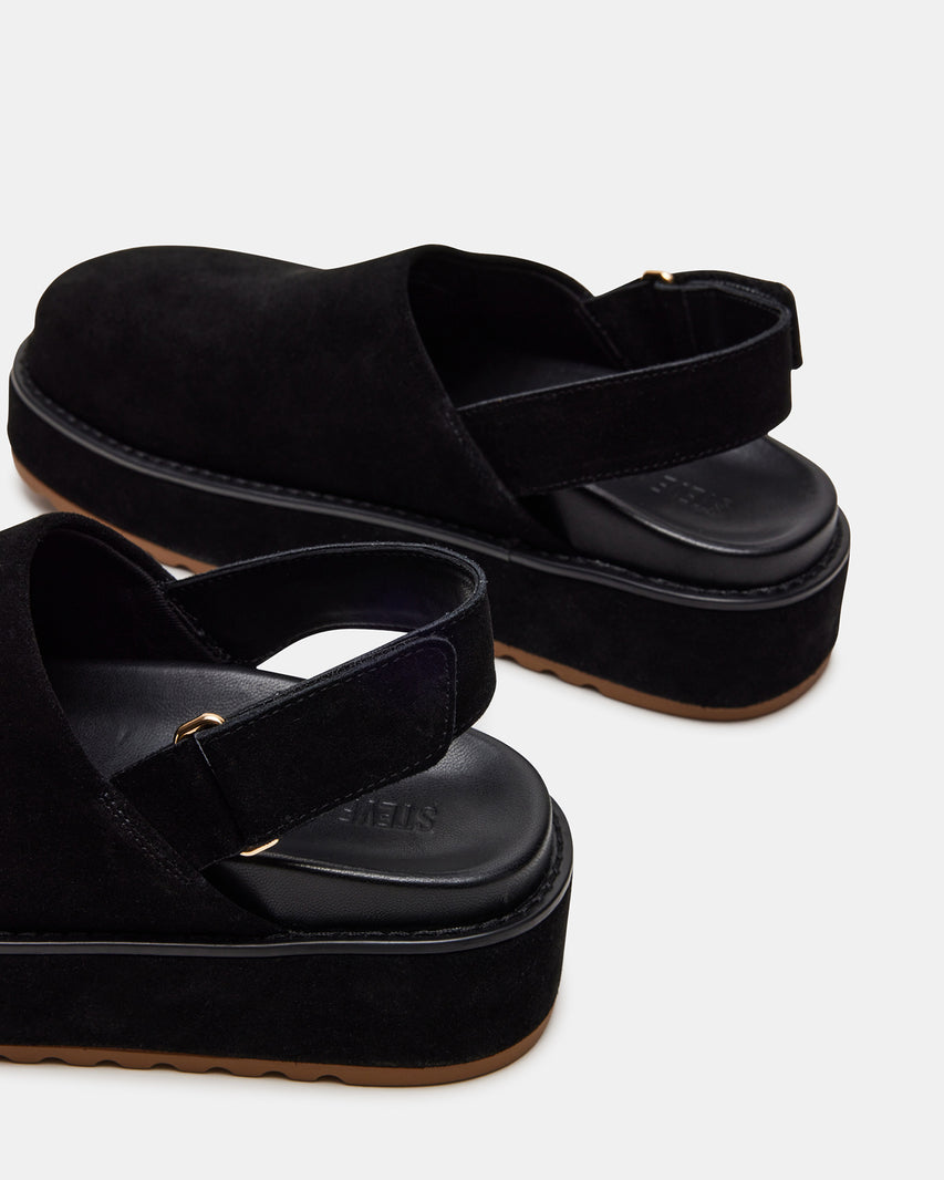 MELLOW BLACK SUEDE