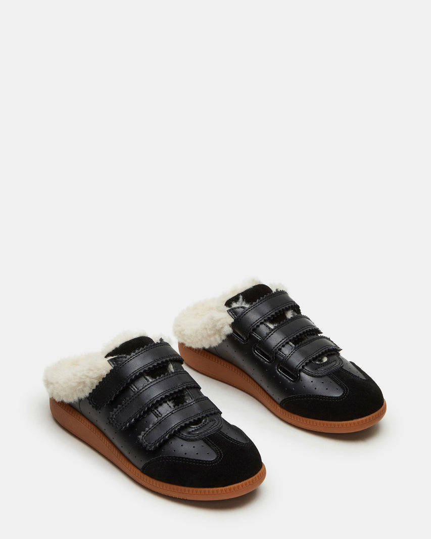 MEMENTO FAUX FUR BLACK MULTI