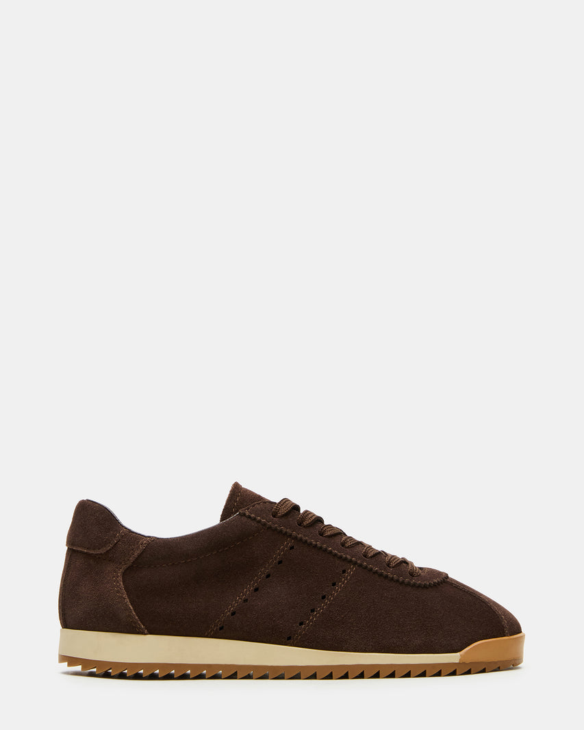 MIRAGE CHOCOLATE BROWN SUEDE