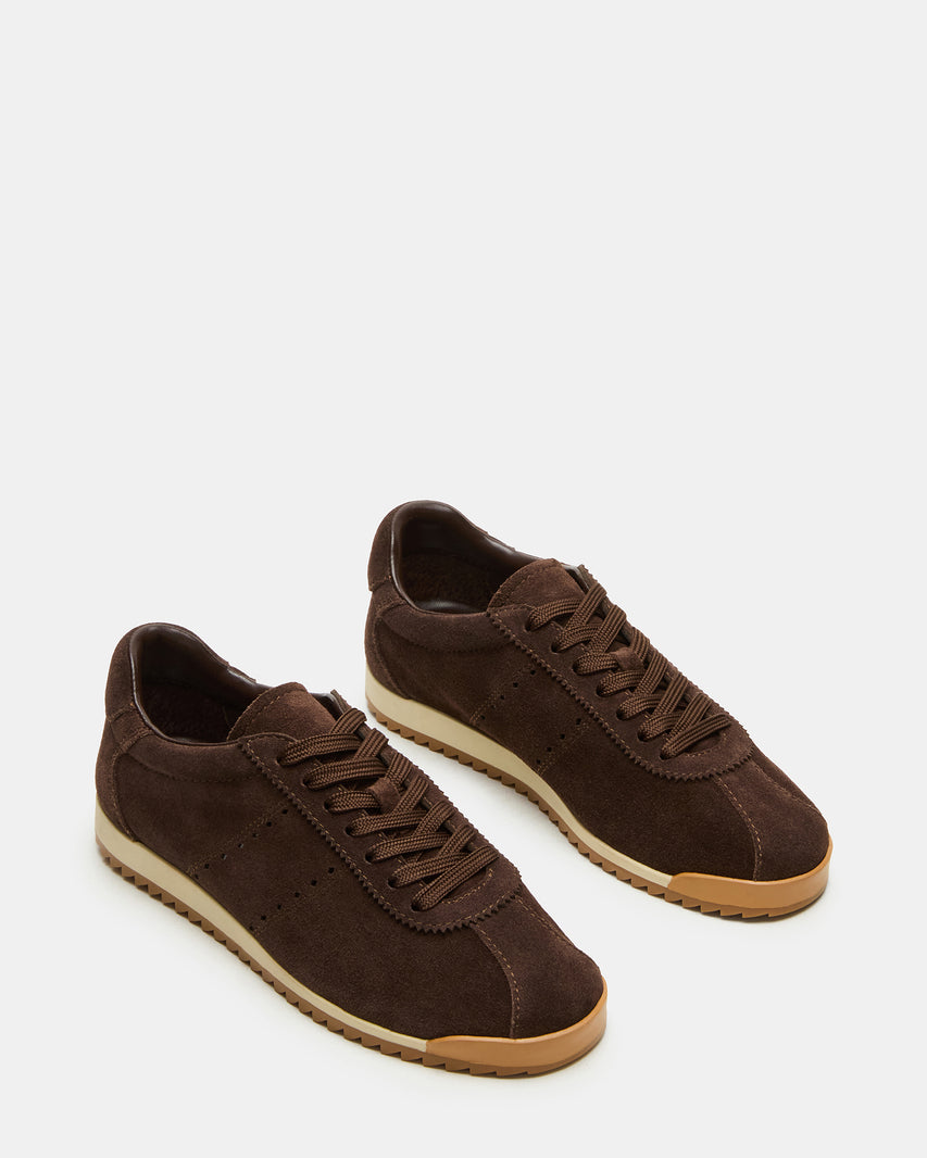 MIRAGE CHOCOLATE BROWN SUEDE