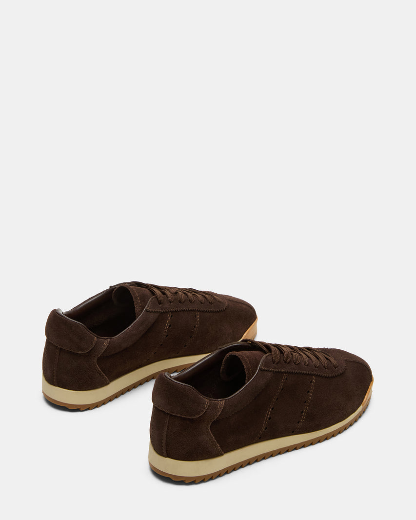 MIRAGE CHOCOLATE BROWN SUEDE