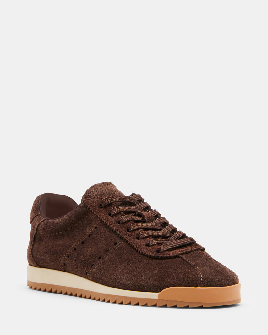 MIRAGE CHOCOLATE BROWN SUEDE