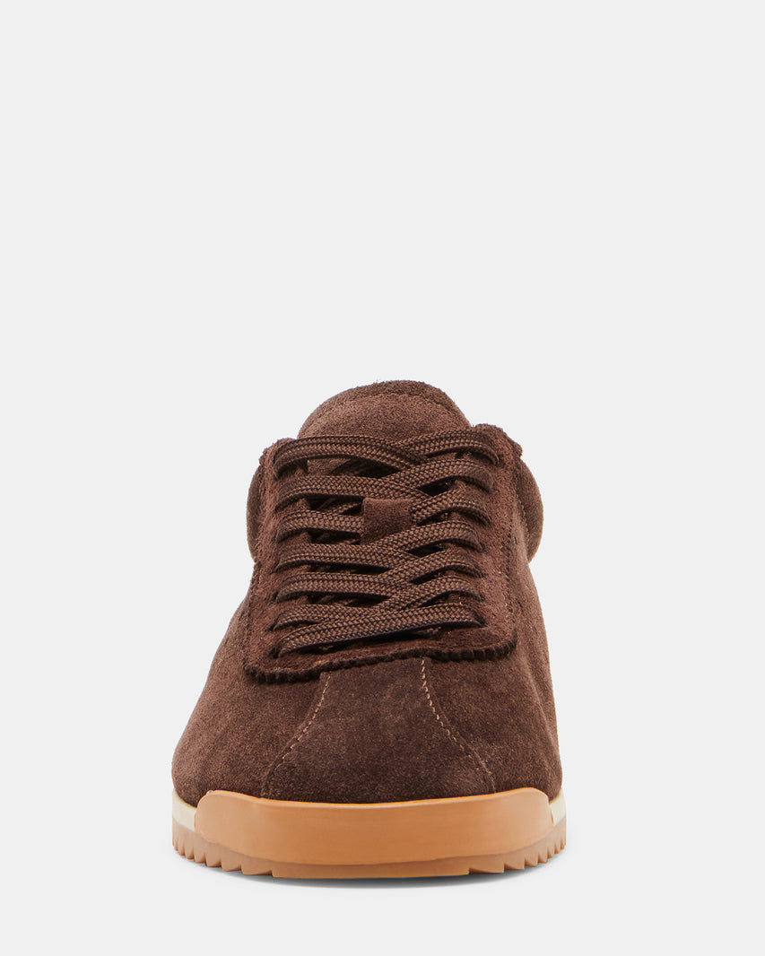 MIRAGE CHOCOLATE BROWN SUEDE