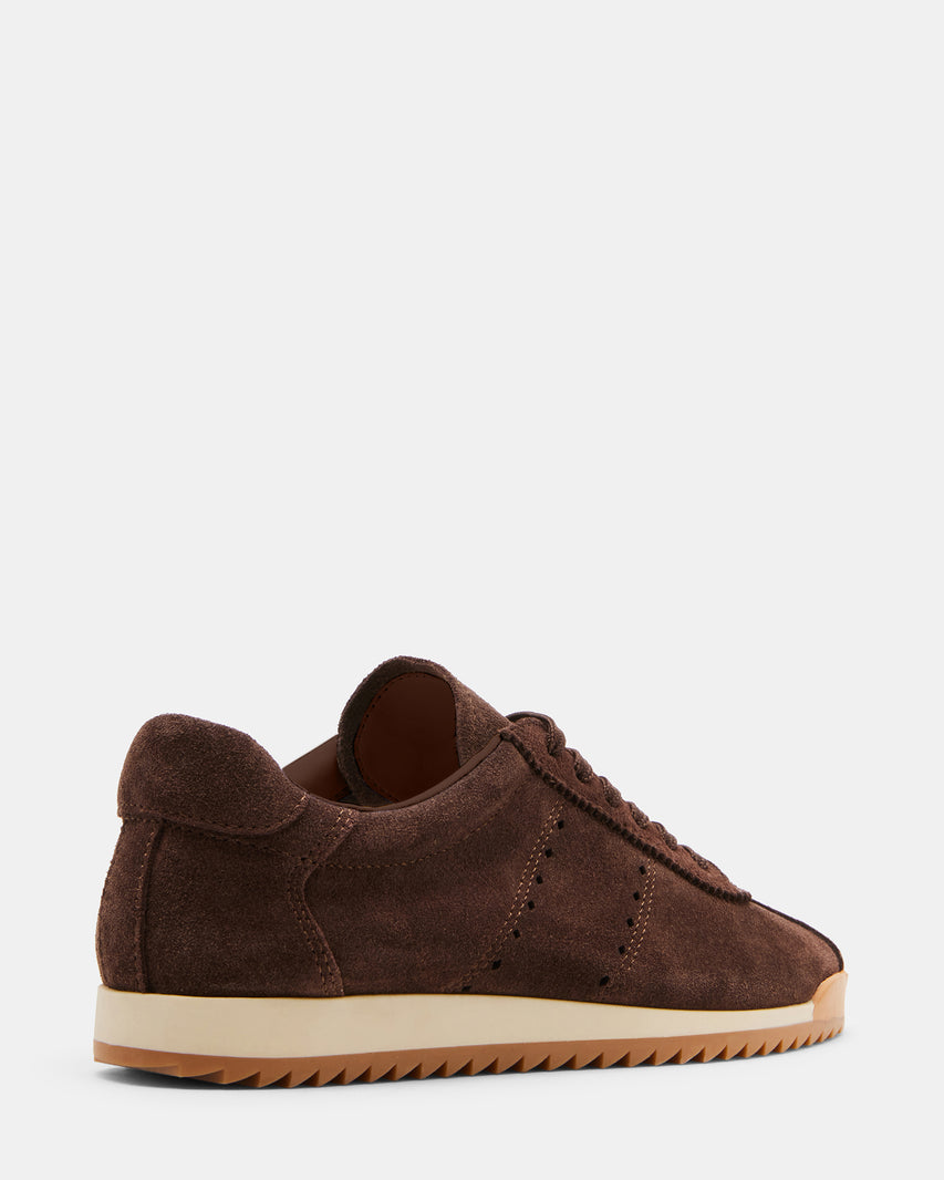 MIRAGE CHOCOLATE BROWN SUEDE