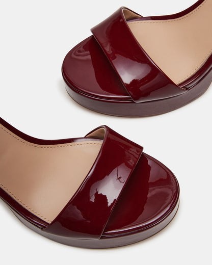 MYTHIC WINE PATENT LEATHER