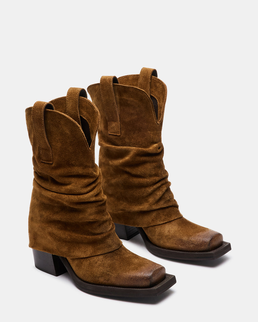 PIA CHESTNUT SUEDE