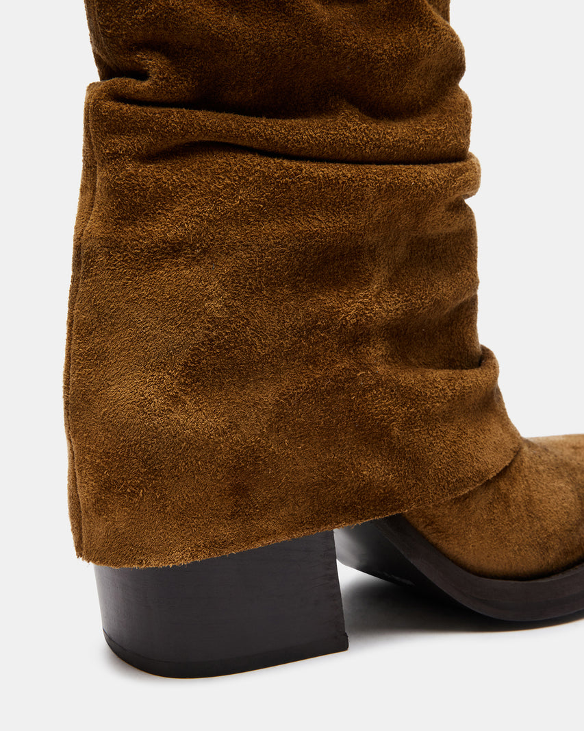 PIA CHESTNUT SUEDE