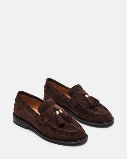 RADCLIFF CHOCOLATE BROWN SUEDE