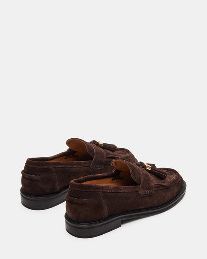 RADCLIFF CHOCOLATE BROWN SUEDE