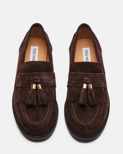 RADCLIFF CHOCOLATE BROWN SUEDE