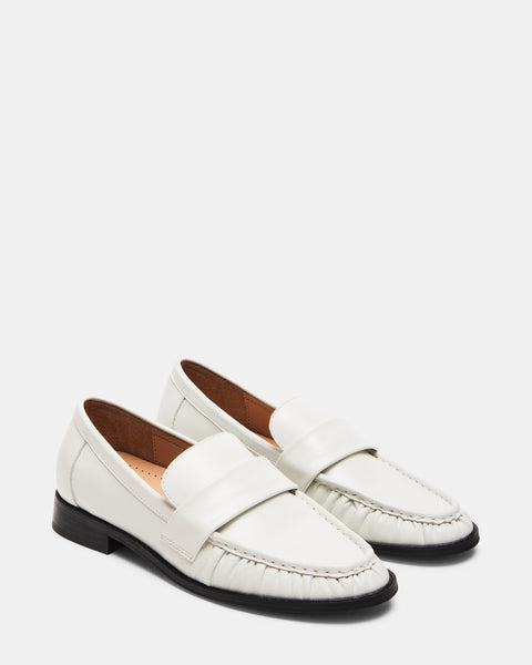 RIDLEY Ice Leather Tailored Loafer | Women's Loafers – Steve Madden