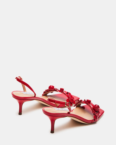 Oasis red clearance estella kitten heel