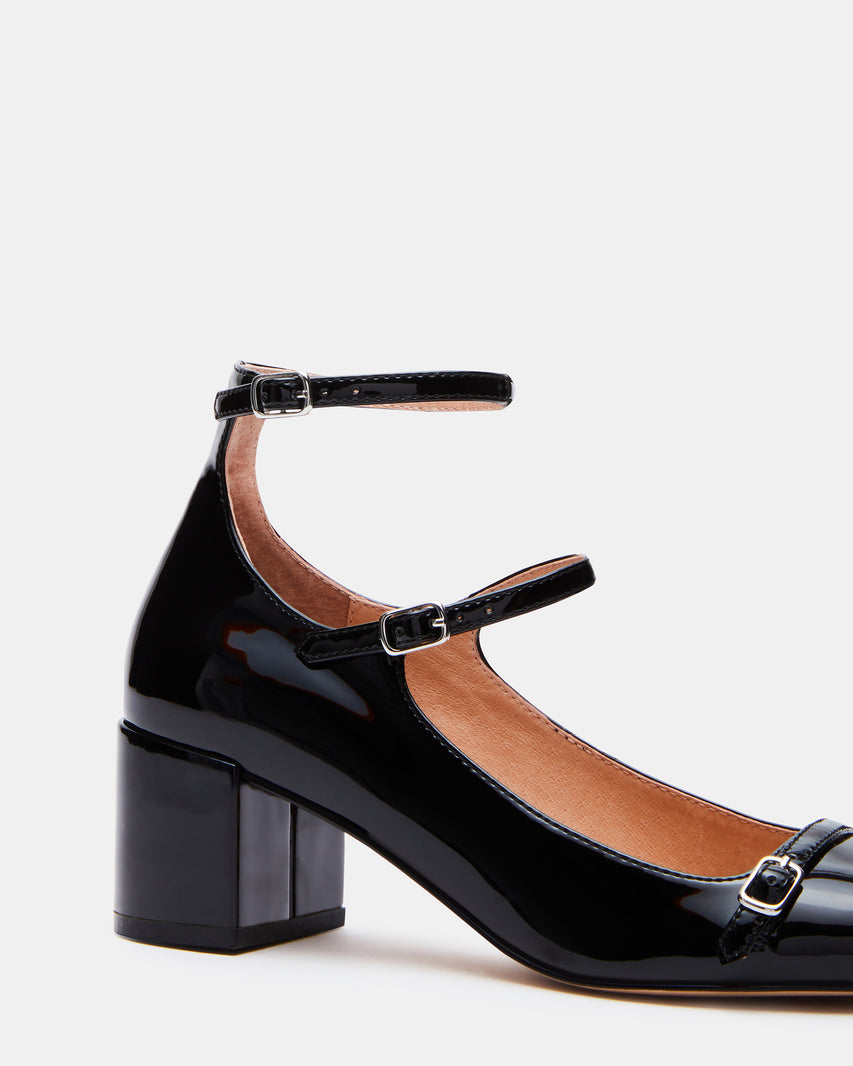 SABRINA BLACK PATENT