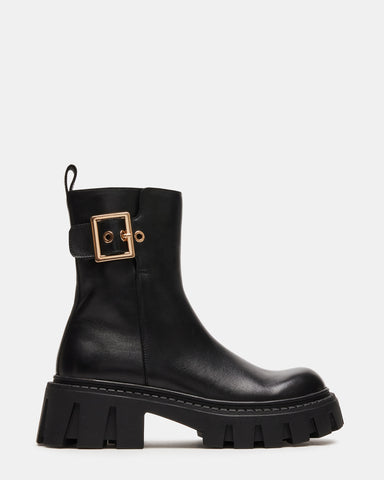 Steve madden black booties with clearance studs