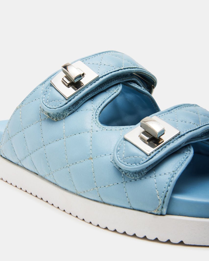 SCHMONA BLUE LEATHER