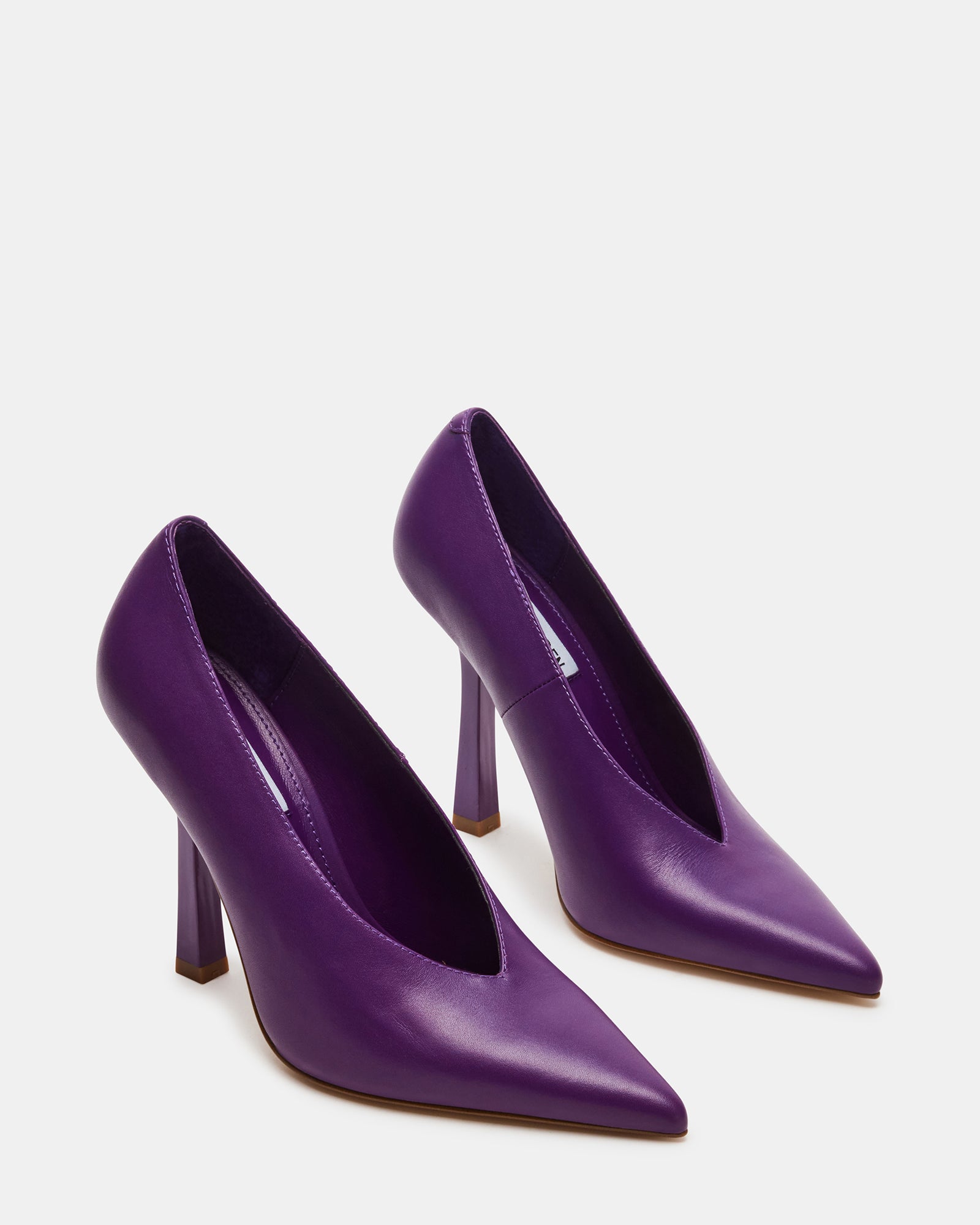 SEDONA Purple Leather Pump | Women's Heels – Steve Madden