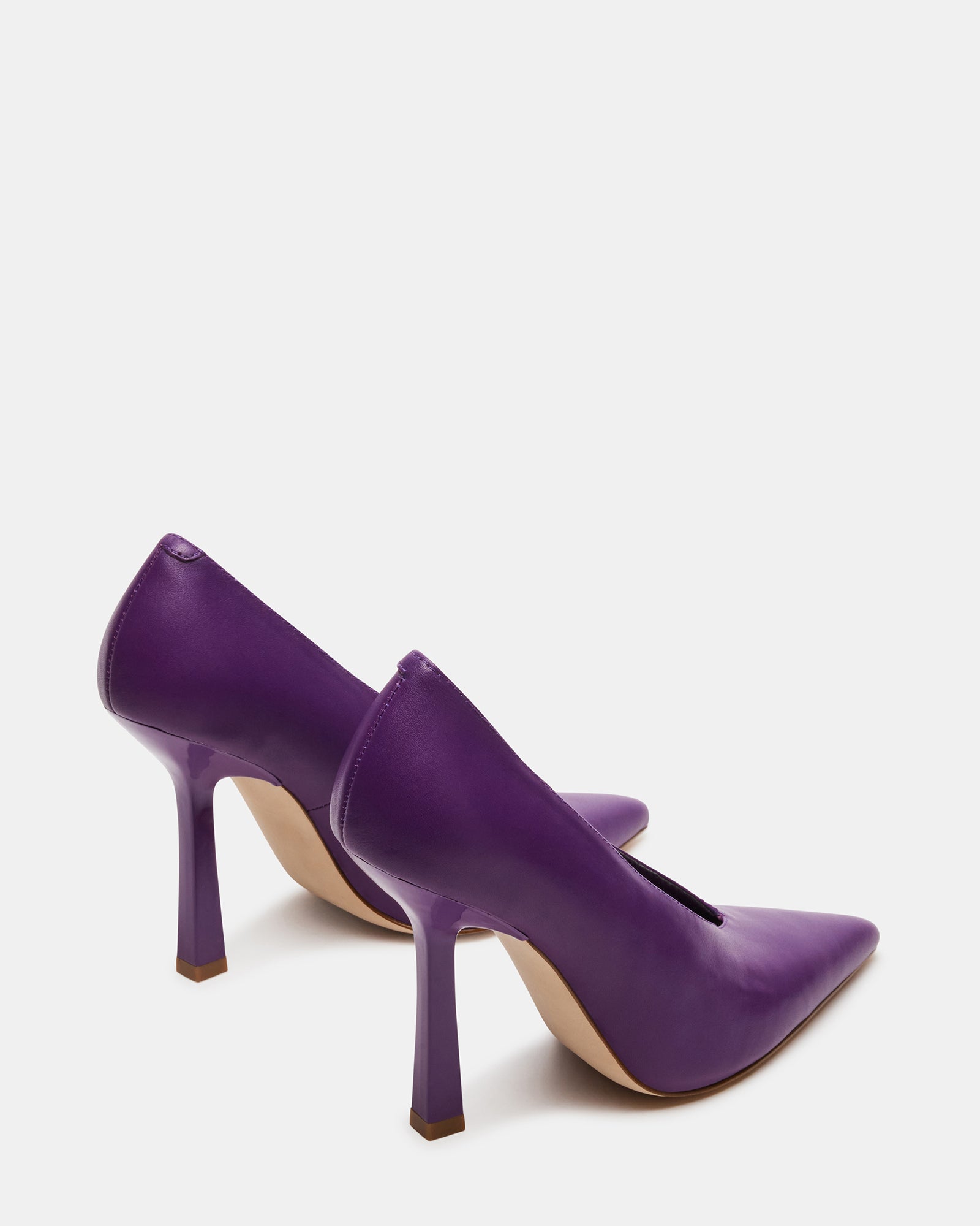 SEDONA Purple Leather Pump | Women's Heels – Steve Madden