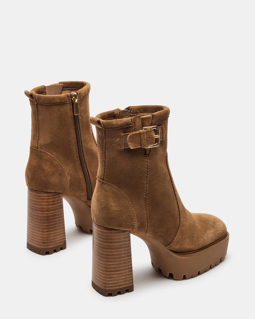 SHARONNA COGNAC SUEDE