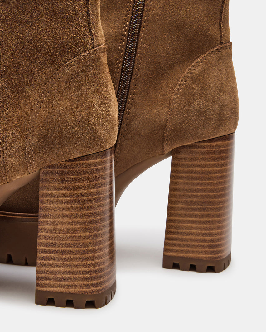 SHARONNA COGNAC SUEDE