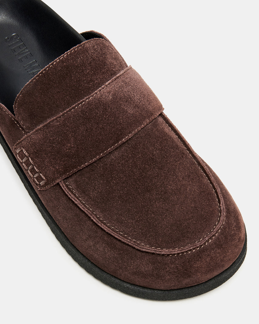 SKIPPER CHOCOLATE BROWN SUEDE