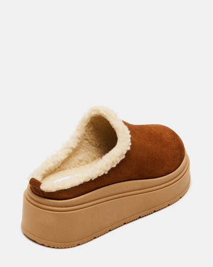 SMORES TAN SUEDE