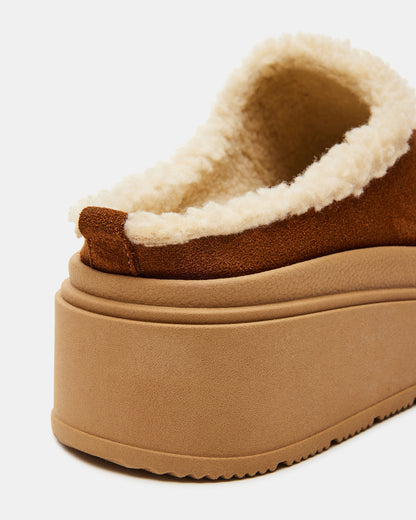 SMORES TAN SUEDE