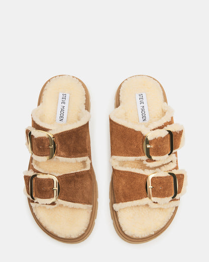 SNUGGLE TAN SUEDE