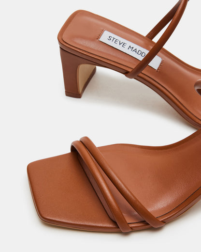 STEFANIA COGNAC LEATHER