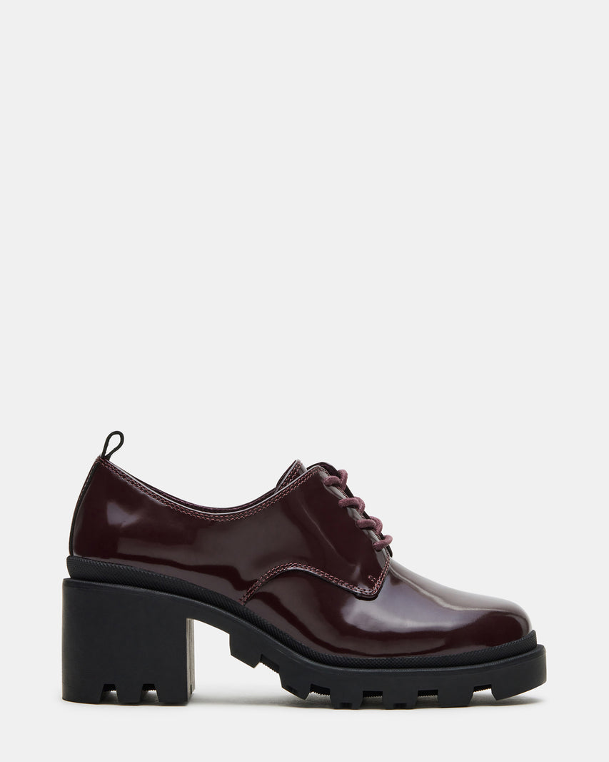 STEPPER BURGUNDY LEATHER