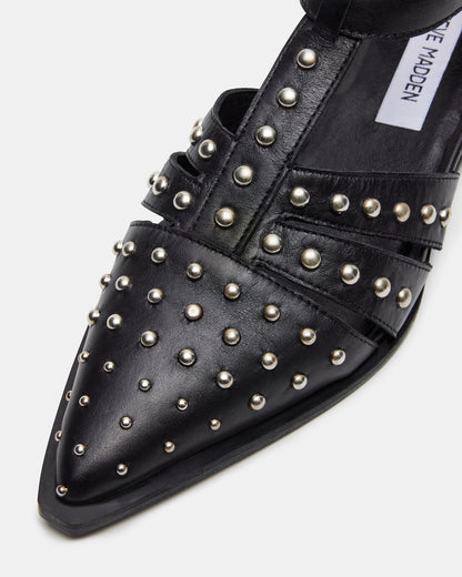 STUDLEY BLACK LEATHER