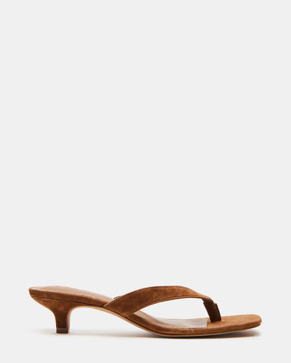 TRACIE CHESTNUT SUEDE