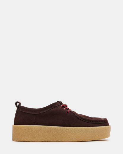 WAYLAND CHOCOLATE BROWN SUEDE