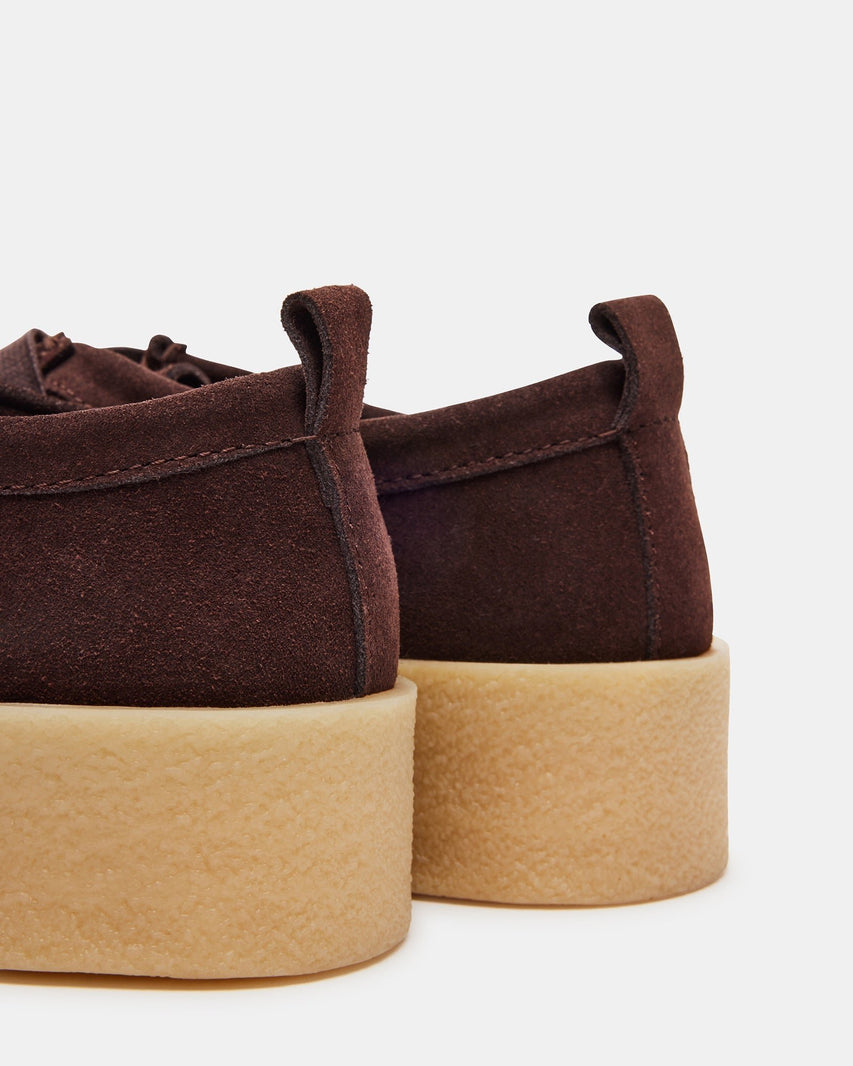 WAYLAND CHOCOLATE BROWN SUEDE