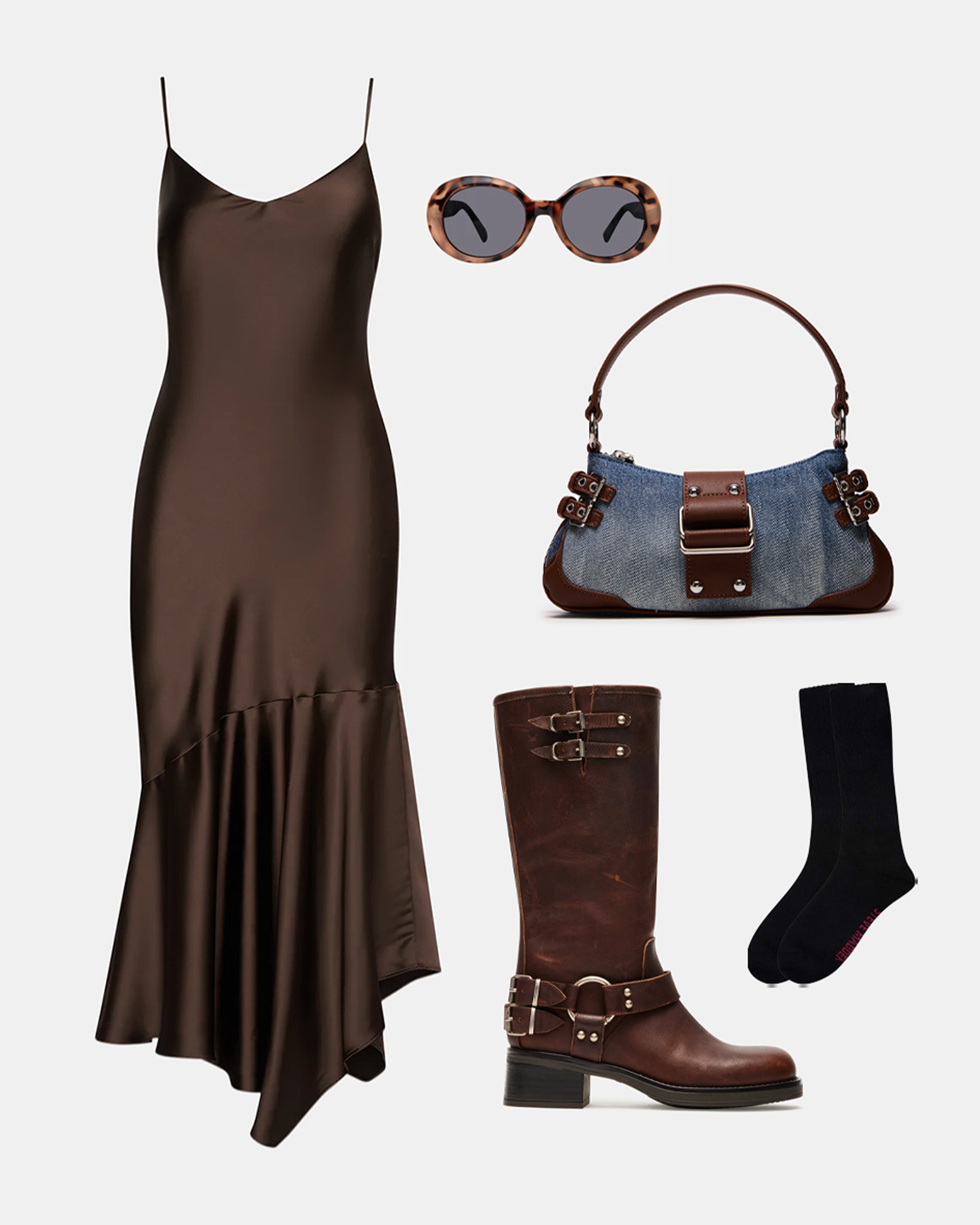 Brown Heeled Sandals Outfits (144 ideas & outfits)