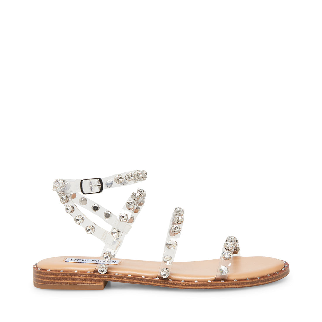 Steve madden 2025 travel clear sandals