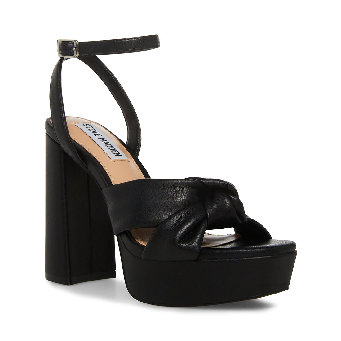 LALA Black Platform Heel | Women's Platform Sandals – Steve Madden