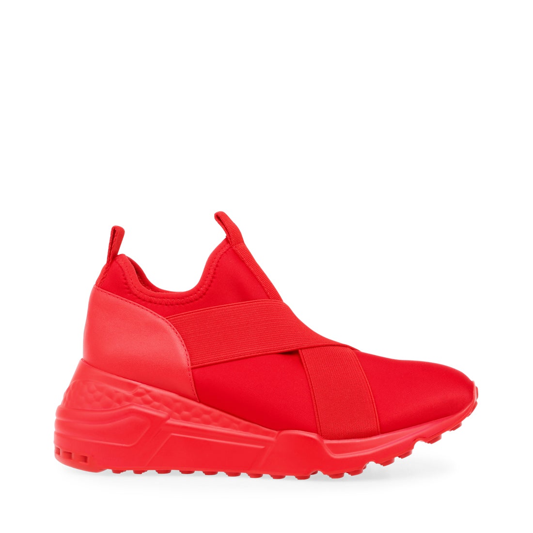 red steve madden sneakers