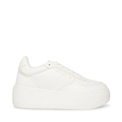 Steve Madden Sprint White Multi Low Top Lace Up