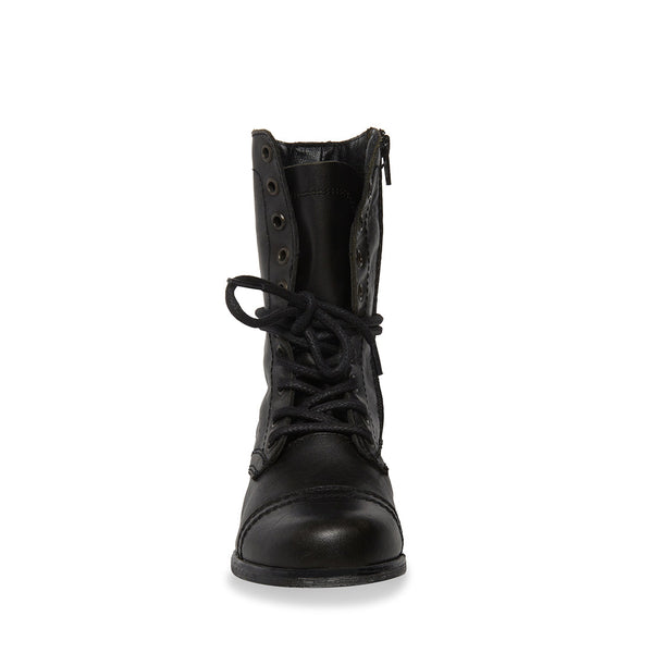 TROOPA BLACK LEATHER - SM REBOOTED – Steve Madden